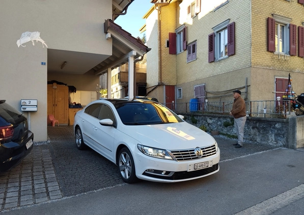 Volkswagen CC cena 64900 przebieg: 196000, rok produkcji 2013 z Warszawa małe 781